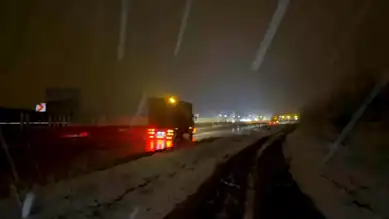 Bolu Dağı Yolu Büyük Araçlara Açıldı