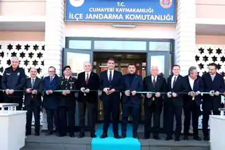 Cumayeri'nde Yeni Jandarma Komutanlığı Binası Açıldı