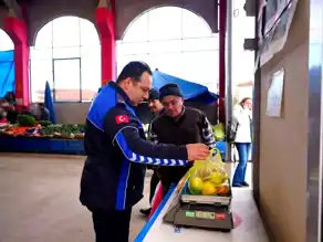 Düzce Pazaryeri'nde Hijyen Denetimi Yapıldı