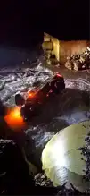 Düzce'de Dereye Yuvarlanan Araç: 3 Yaralı