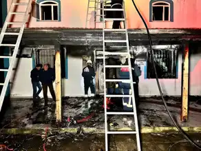 Düzce Gümüşova'da Cami Yandı