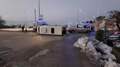 Düzce'de Buzlanma: 7 Yaralı