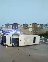 Düzce'de İşçi Servisi Kazası: 7 Yaralı