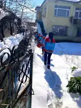 Düzce'de Kış Yardımları Sürüyor