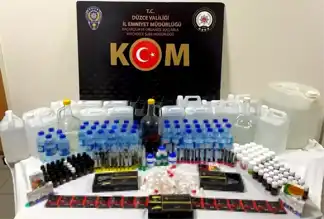 Düzce'de Kaçak İçki ve Tütün Operasyonu: 22 Gözaltı