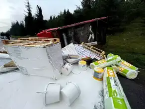 Düzce'de Kamyonet Kazası: 1 Yaralı