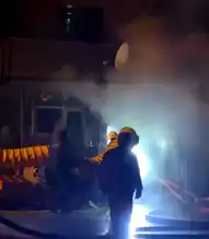 Düzce'de Nalbur Dükkanında Yangın!