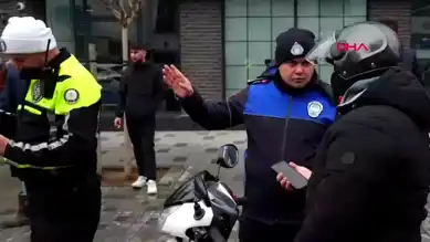 Düzce'de Motosikletlilere 16 Bin TL Ceza