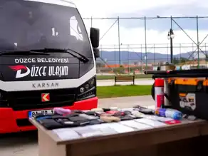 Düzce'de Otobüste Unutulanlar Sergilendi!