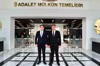 Vali Aslan, Yenilenen Düzce Adliyesi'nde