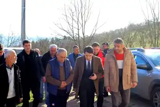 Yığılca'da Yangın: Kaymakam Hasarı İnceledi