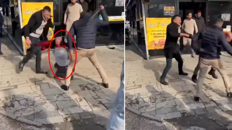 Tacizci Taksiciye Meydan Dayağı!