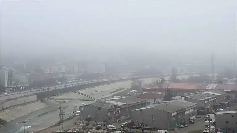 Düzce ve Karabük'te Yoğun Sis Uyarısı!