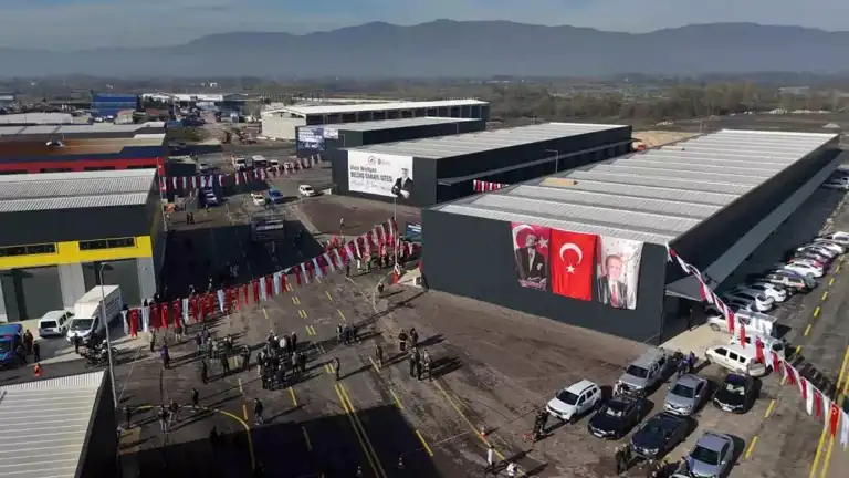 Modern Sanayi Sitesi Düzce'de Esnafa Teslim Edildi