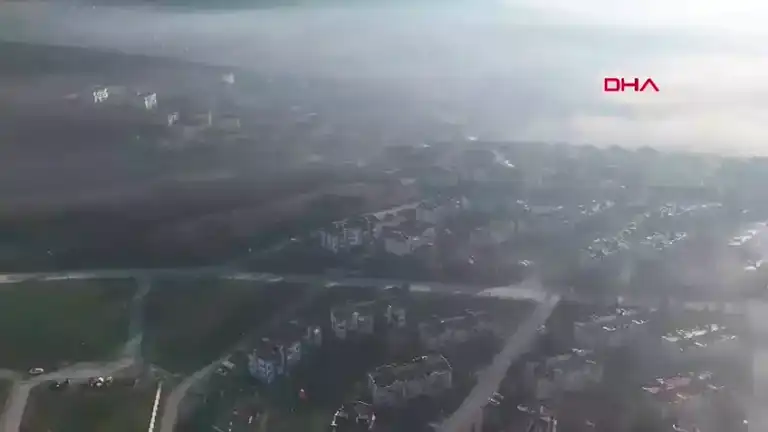 Düzce'de Sisli Sabah: Sürücüler Dikkat!