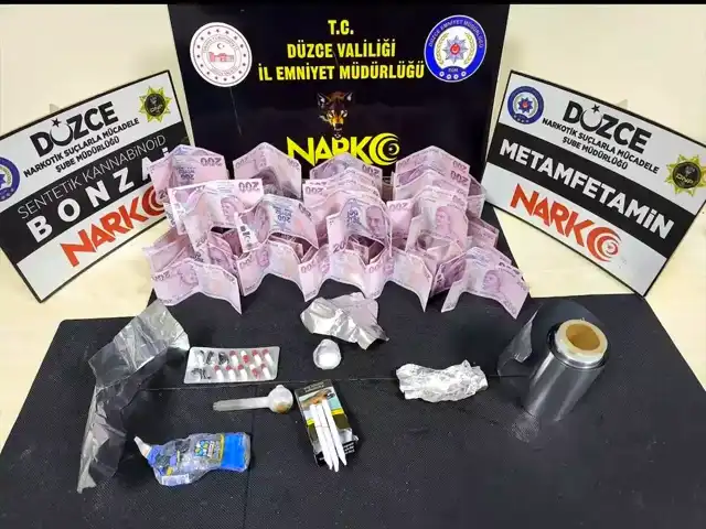 Düzce'de Uyuşturucu ve Alkol Operasyonu: 3 Gözaltı